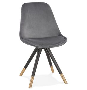 Kokoon® Designová židle MIKADO 48x56x83 cm,textil, šedá,12,61 kg