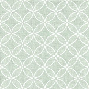 Papstar Servietten ROYAL Collection Circle Flowers jadegrün 40x40cm 50 Stück