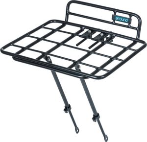 Vorderrad-Gepäckträger Front Carrier Around S, 16-28', schwarz