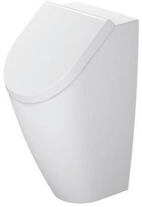 Duravit Urinal RIMLESS ME by Starck 0,5 l, Zulauf von hinten, ohne Fliege, für Deckel HygieneGlaze weiß