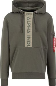 ALPHA INDUSTRIES FRONT PRINT HOODY Herren Kapuzenpullover