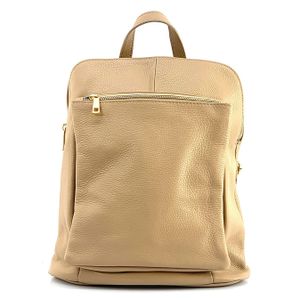 Florence Rucksack Damen Echtleder Cityrucksack taupe OTF610I