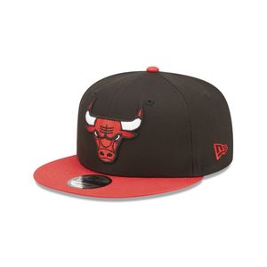 New Era 9FIFTY Snapback Cap Chicago Bulls Team Patch black M/L