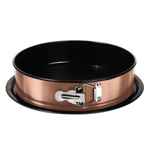 Berlingerhaus Form auf einem Kuchen mit einem nicht stick 2in1 Rosegold Metallic Line BH-6475