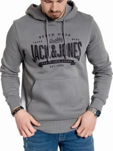 Jack & Jones Herren Kapuzenpullover Logo Print Sweatshirt mit Kängurutasche Hoodie, 649-MIKA-Sedona04/Black-3XL Jack & Jones Herren Kapuzenpullover Logo Print Sweatshirt mit Kängurutasche Hoodie, 649-MIKA-Sedona04/Black-3XL