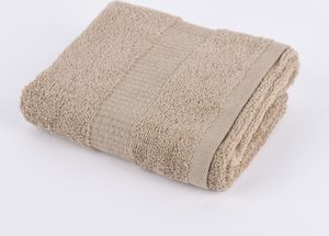 Qualitätsfrottee Handtuch 100% Baumwolle 500g/qm sandfarben Größe  Handtuch 50 x 100 cm