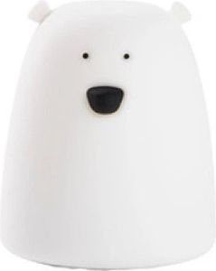 Rabbit & Friends-Bear Lamp Small   WHITE batteries