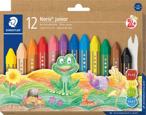 STAEDTLER Noris junior voskové pastelky sada 12 ks maloobchodní prodejna