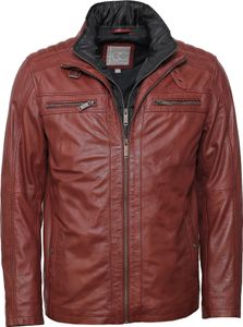 JCC Lederjacke 31023635 Herren bordeaux 50