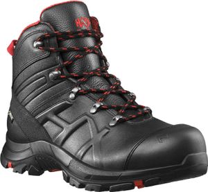 Bezpečnostní bota BE Safety 54 Mid Gr.10 (45) černá/červená kůže
