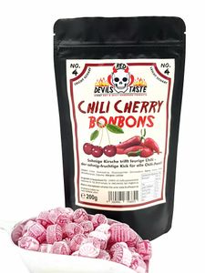 Chili Cherry Bonbon - leicht scharf - 200g - Hotskala: 1 - RED DEVILS TASTE