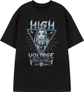 Monster High - Dámske tričko s krátkym rukávom NS8555 (L) (Black)