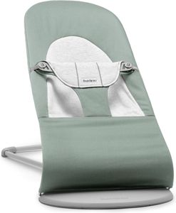 BabyBjörn Babywippe Balance Soft Woven Jersey Light Sage Grey