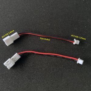 2x Adapter Kabel Micro JST 2Pin 1.25mm SH Stecker auf 2.0 PH Buchse 1s Lipo