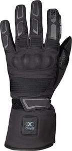 IXS Season-Heat-ST beheizbare wasserdichte Damen Motorrad Handschuhe, schwarz, M
