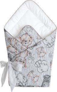 HobbyKids Babywickeldecke Babynest Babywickeltuch Wickeldecke 75x75 cm 100% Baumwolle weiß mit Zebra und Löwe HobbyKids Babywickeldecke Babynest Babywickeltuch Wickeldecke 75x75 cm 100% Baumwolle weiß mit Zebra und Löwe