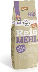 Bauckhof Reismehl Vollkorn -- 500g x 6  - 6er Pack VPE