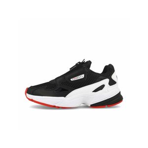 adidas Originals Falcon Zip Turnschuhe modische Damen Sneaker im Retro-Stil Schwarz/Weiß, Größe:36 2/3