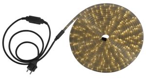 Globo Lighting Schlauch Kunststoff, IP44, Stecker, ø: 10mm, Länge Zuleitungskabel 1500mm, inkl. 216x LED 0.06W 230V, 432lm Source, 432lm Output, 2600K