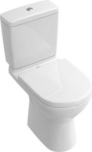 Villeroy & Boch Tiefspül-WC spülrandlosf Kombi 5661R0 360x670mm Oval Weiß Alpin