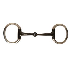 JP Korsteel Sweet Iron Snaffle WB1200 (125 mm) (stříbrná)