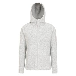 Mountain Warehouse - "Nevis" dámská mikina s kapucí na zip MW110 (46 CZ) (šedá)