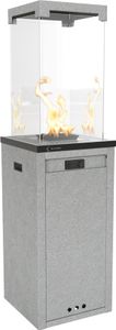 Ogrzewacz gazowy Patio Slim Light palnik ceramiczny gaz propan granito