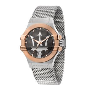 Maserati Pánské hodinky POTENZA 42 mm řemínek z nerezové oceli R8853108007