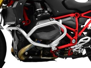 ZIEGER crash bar BMW R 1200 R, strieborná