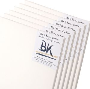 4 B.K. BASIC Leinwände | 100x100 cm | auf Keilrahmen, 100% Baumwolle 4 B.K. BASIC Leinwände | 100x100 cm | auf Keilrahmen, 100% Baumwolle