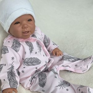 Baby Mädchen Strampler Schlafanzug Einteiler Gr. 62 Federn