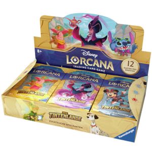 Disney Lorcana: The Inklands - Display z 24 zestawami uzupełniającymi (niemiecki)