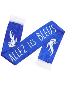 Frankreich Fan-Schal blau-weiss