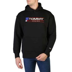 TOMMY HILFIGER Sweatshirt Herren Textil Schwarz SF19544 - Größe: L