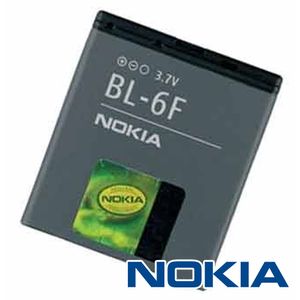 Original Nokia Akku BL-6F mit 3,7Volt 1.200mAh Li-Ion, bulk