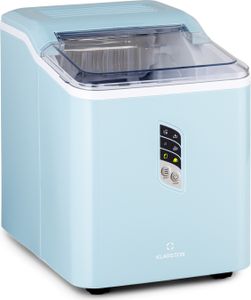 Klarstein Výrobník kociek ľadu malý, samočistiaci, s podnosom, 12 kg/24 h, 1,5 l