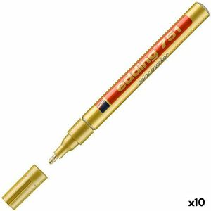 edding Lackmarker 751 gold Strichbreite 1 - 2 mm Rundspitze