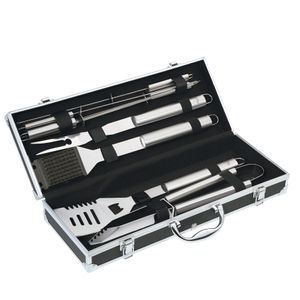Küchenprofi BBQ-Set PHOENIX, 8-tlg. Edelstahl im eleganten Koffer Küchenprofi BBQ-Set PHOENIX, 8-tlg. Edelstahl im eleganten Koffer