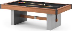 Bison Billardtisch "Loft Schiefer", Simonis 860, Black, 9ft (Spielfeld 254x127 cm)