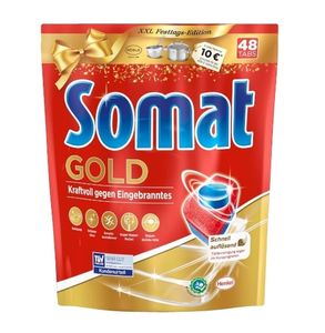 Somat Gold Geschirrspüler-Tabs XXL Pack, 48 St