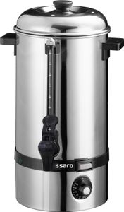 SARO Glühweinkocher / Heißwasserspender Modell HOT DRINK MINI Glühweinkocher, Heißwasserspender, Zapfhahn, Edelstahl, Glühwein, Wasser, Kaffee, Tee