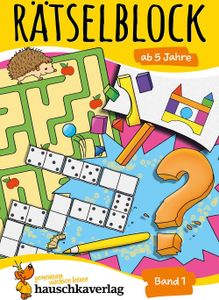 Rätselblock ab 5 Jahre, Band 1, A5-Block
