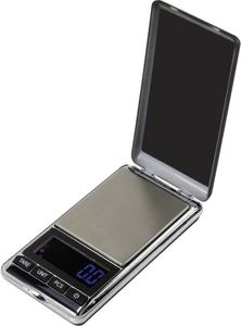 Basetech Taschenwaage Wägebereich (max.) 500 g Ablesbarkeit 0.1 g batteriebetrieben Silber