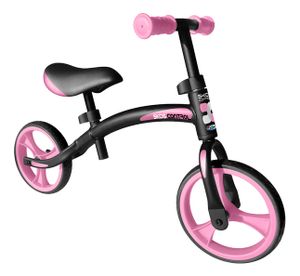 Skids Control loopfiets 10 Zoll Junior Schwarz/Rosa