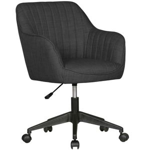 AMSTYLE Schreibtischstuhl MIAMI Anthrazit Stoff Design Drehstuhl mit Lehne 120 kg | Retro Bürostuhl Drehsessel mit Rollen | Designer Schalenstuhl bequem | PC Stuhl Schreibtischsessel Büro | Bürosessel AMSTYLE Schreibtischstuhl MIAMI Anthrazit Stoff Design Drehstuhl mit Lehne 120 kg | Retro Bürostuhl Drehsessel mit Rollen | Designer Schalenstuhl bequem | PC Stuhl Schreibtischsessel Büro | Bürosessel