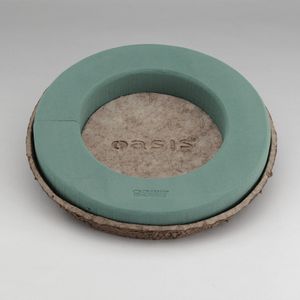 OASIS Steckschaum BIOLIT Pflanz-& Steck-Ring Ø36cm Steckmasse Steckschwamm - 2 Stück