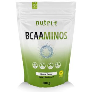 BCAA POWDER Neutral - Aminosäuren Mix hochdosiert - Vegan - BCAAs Instant Pulver - Branched-Chain Amino Acids - Aminosäure Nahrungsergänzung 300g - Aminosäurepulver