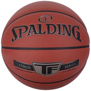 Spalding Platinum TF Ball 76855Z, Unisex, Basketballbälle, Orange, Größe: 7 EU