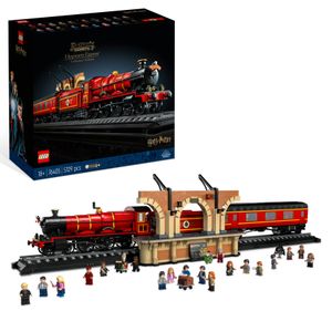 LEGO 76405 Harry Potter: Hogwarts Express – Sammleredition, legendäres Dampf-Zug-Modell aus den Filmen, Fanartikel mit Minifiguren