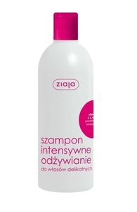 Ziaja, Intensywne odżywianie szampon, włosy delikatne, 400 ml - Długi termin ważności!